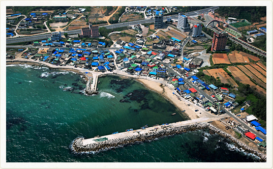 삼사리 전경